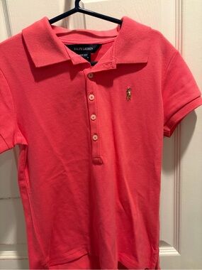 Ralph Lauren Boys Pink Polo Shirt